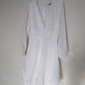 SHEIN WHITE DRESS - 1X